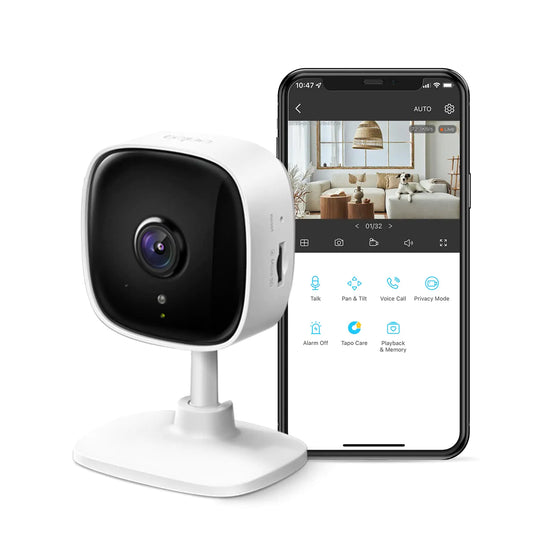 SmartHome Vision 2K Indoor Cam | Alexa/Google Compatible